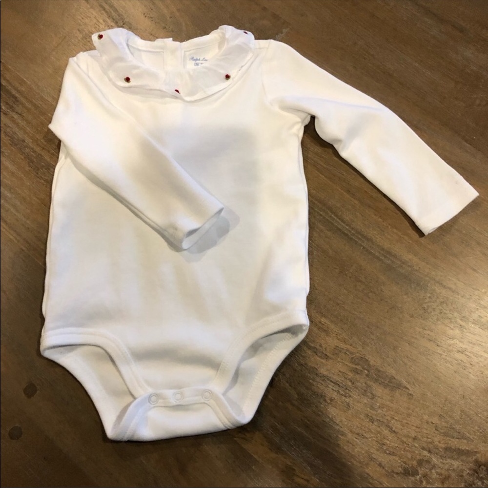 Peter Pan collar onesie
